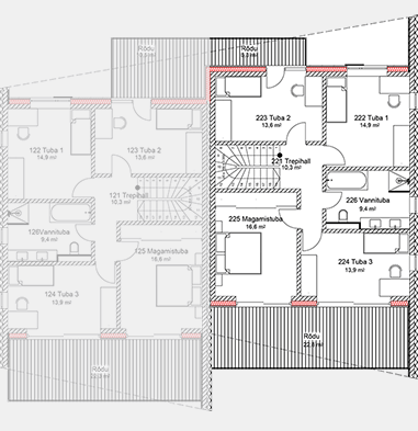 Selise 25-1 second floor plan